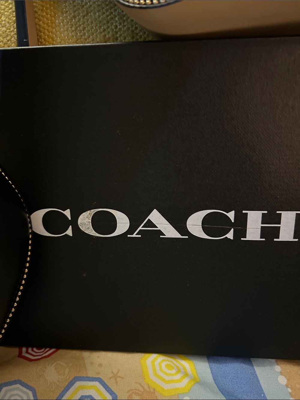 COACH Black Leather Pointed Toe Stiletto Pumps with Stud Trim - Picture 2 of 7